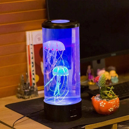 Zenthra Jellyfish Tafellamp - Breng Rust en Magie in Huis met Zonne Energie