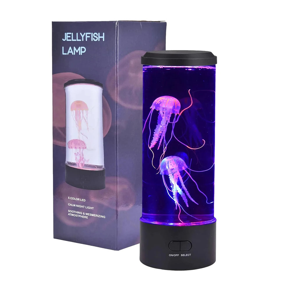 Zenthra Jellyfish Tafellamp - Breng Rust en Magie in Huis met Zonne Energie