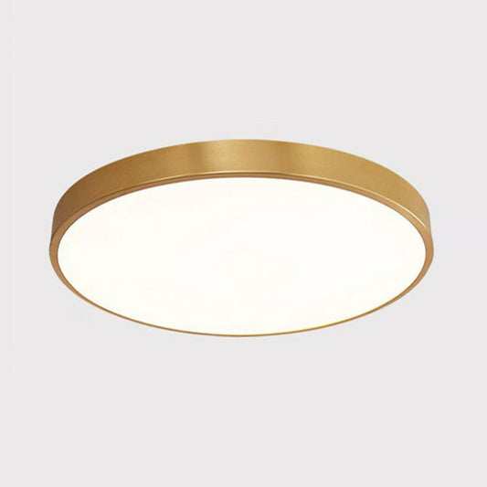 Zenthra LED Plafondlamp - Elegante Flush Mount in Nordic Stijl - Ronde Design voor Slaapkamer en Kinderkamer