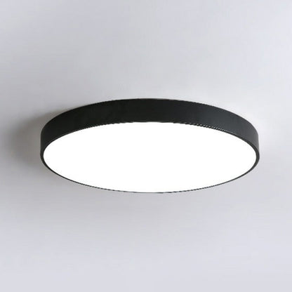 Zenthra LED Plafondlamp - Elegante Flush Mount in Nordic Stijl - Ronde Design voor Slaapkamer en Kinderkamer