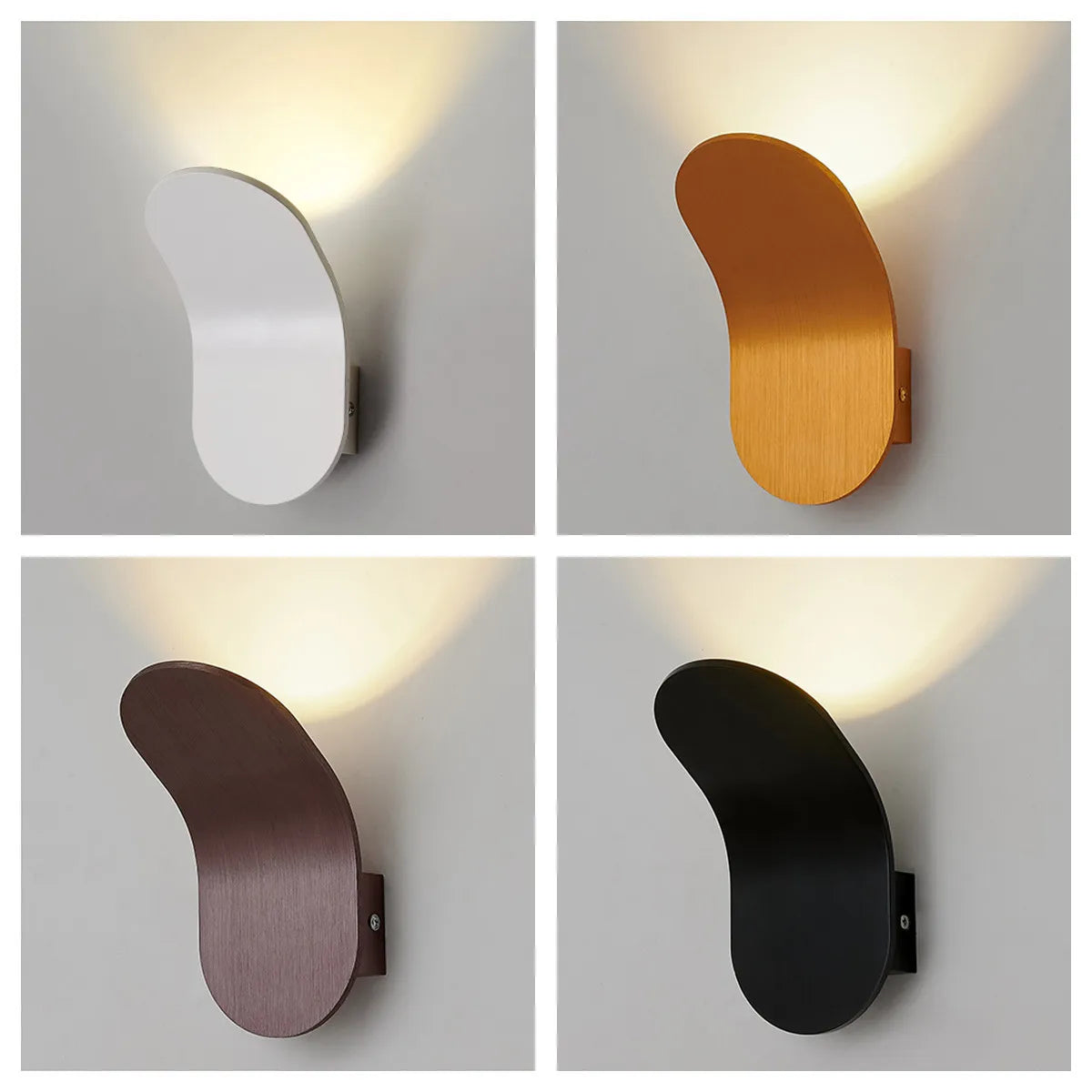 Zenthra LED Wandlamp Aluminium - Moderne Muurlamp voor Binnen Verlichting in Woonkamer en Trap