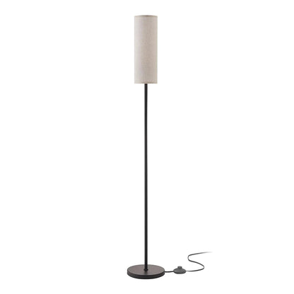 Zenthra Luxe Vloerlamp Zwart met Voetenschakelaar en Traploze Dimming voor Woonkamer en Slaapkamer