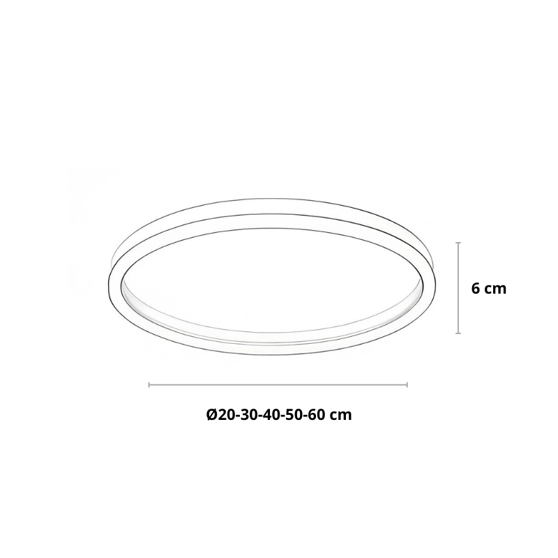 Zenthra Minimalistische Plafondlamp - Geef uw kamer een warme sfeer