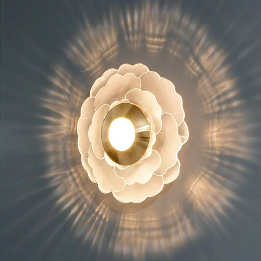 Zenthra Minimalistische Wandlamp Binnen | Energiezuinige Zonne Energie LED Wandlamp voor Slaapkamer, Woonkamer & Badkamer