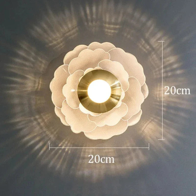 Zenthra Minimalistische Wandlamp Binnen | Energiezuinige Zonne Energie LED Wandlamp voor Slaapkamer, Woonkamer & Badkamer