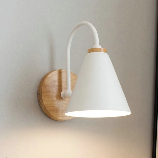 Zenthra Moderne Minimalistische Zonne Energie Wandlamp Zwart en Wit - Scandinavische Wandlampen Binnen voor Slaapkamer 1