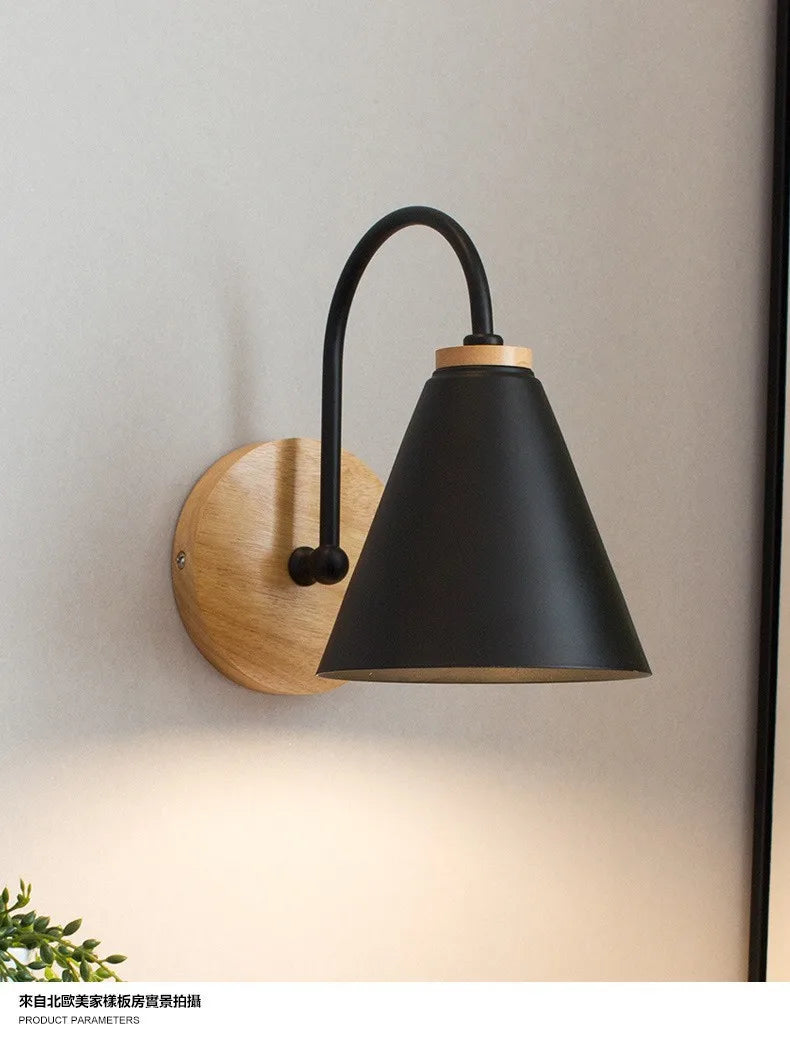 Zenthra Moderne Minimalistische Zonne Energie Wandlamp Zwart en Wit - Scandinavische Wandlampen Binnen voor Slaapkamer 6