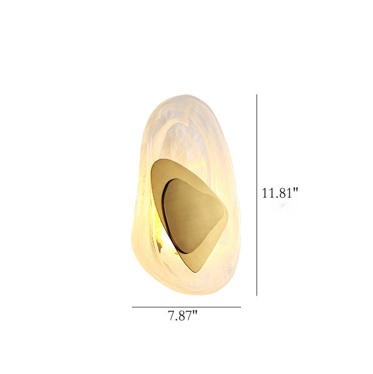 Zenthra Moderne Wandlamp met Kristallen - Luxe Scandinavisch Design voor Binnen met Zonne Energie