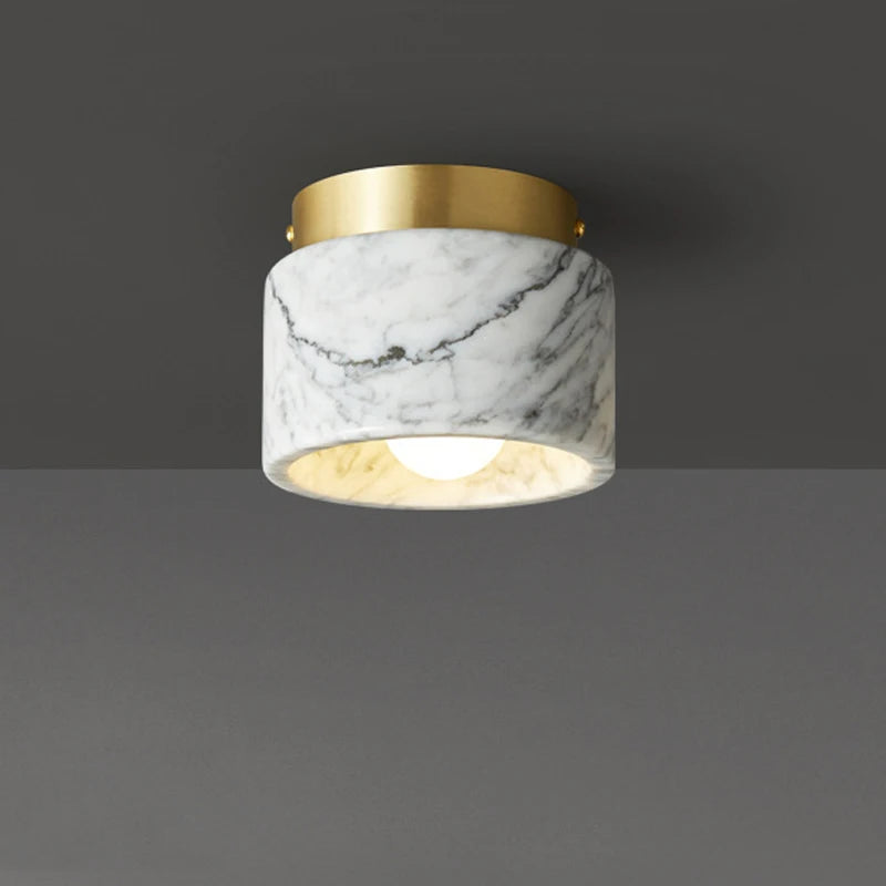 Zenthra Nordic Marmeren Plafondlamp - Stijlvolle Verlichting voor Elke Ruimte