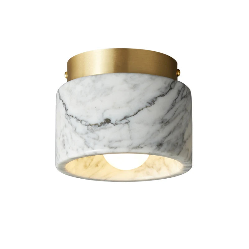 Zenthra Nordic Marmeren Plafondlamp - Stijlvolle Verlichting voor Elke Ruimte