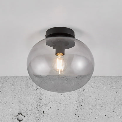 Zenthra Plafondlamp Zwart - Elegante Plafonniere voor Slaapkamer en Modern Interieur