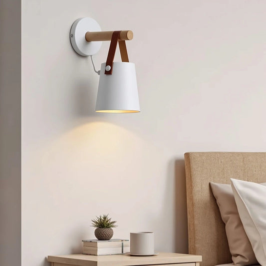 Zenthra Scandinavische Wandlamp - Moderne Muurlamp voor Slaapkamer Verlichting