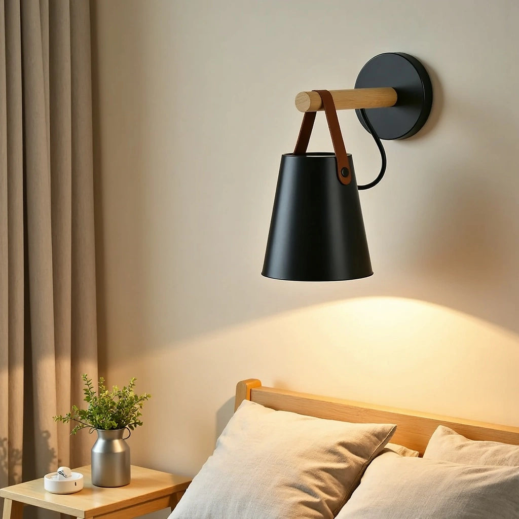 Zenthra Scandinavische Wandlamp - Moderne Muurlamp voor Slaapkamer Verlichting