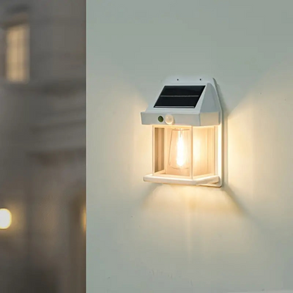 Zenthra Solar Wandlamp Buiten Zwart - Waterdicht met Bewegingssensor voor Slimme Verlichting 4