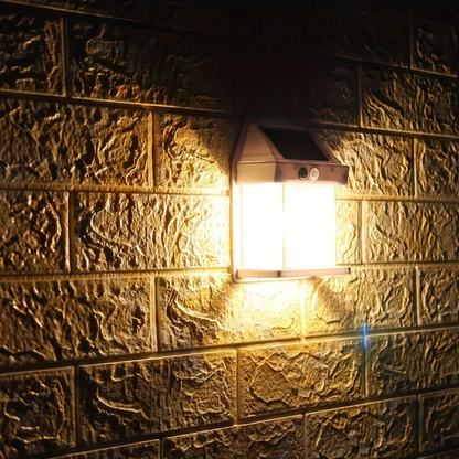 Zenthra Solar Wandlamp Buiten Zwart - Waterdicht met Bewegingssensor voor Slimme Verlichting 7