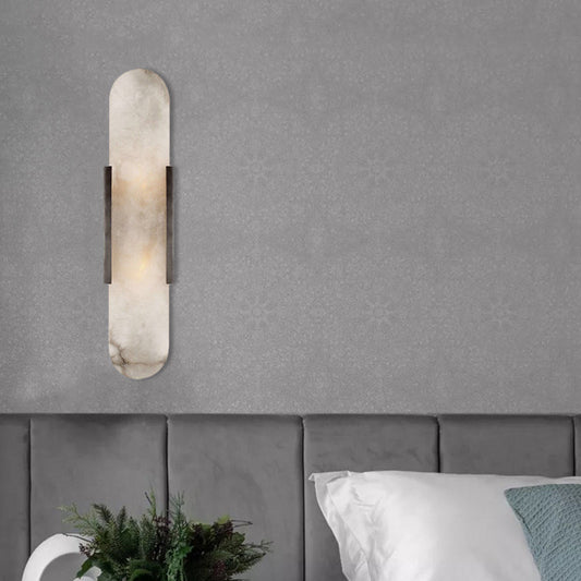 Zenthra Wandlamp Goud/Zwart Marmer - 2 Lampen Koloniaal Wandlampen Binnen voor Eetkamer