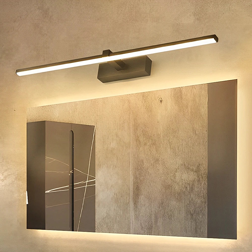 Zenthra Wandlamp LED met Drie Kleurinstellingen voor Badkamer - Stijlvolle Muurlamp van Hoogwaardig Aluminium 0
