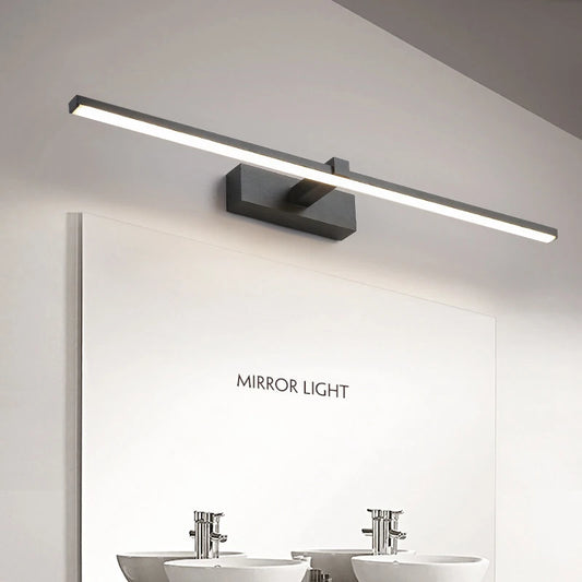 Zenthra Wandlamp LED met Drie Kleurinstellingen voor Badkamer - Stijlvolle Muurlamp van Hoogwaardig Aluminium 2