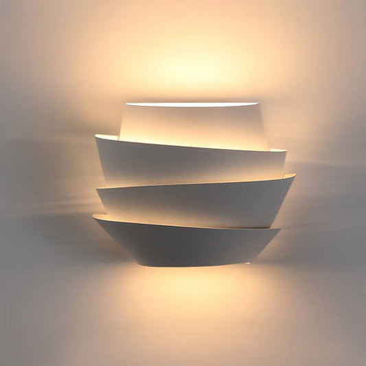 Zenthra Wandlamp Zwart - Moderne IJzeren Muurlamp met Dubbele Lichtpunten voor Stijlvolle Verlichting Binnen