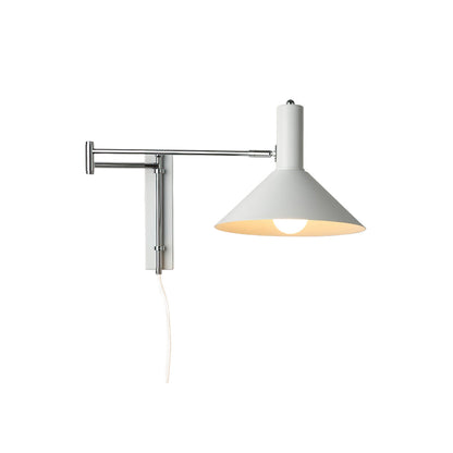 Zenthra Wandlamp Zwart - Verstelbare Muurlamp voor Slaapkamer en Woonkamer, Minimalistisch Design