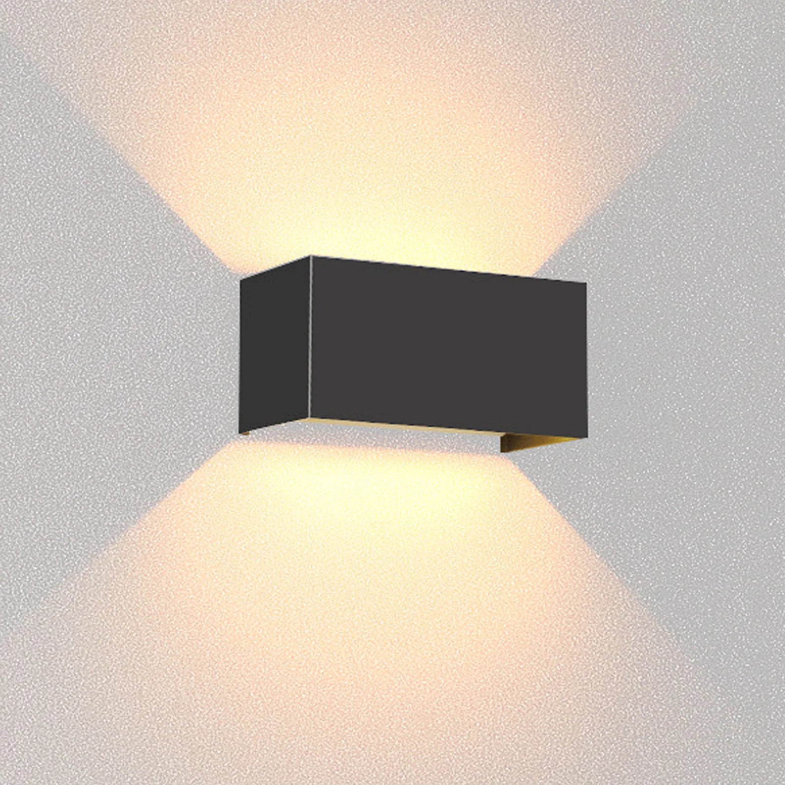 Zenthra Wandlamp Zwart 12W 24W IP65 Waterdichte LED Muurlamp voor Binnen en Buiten 0