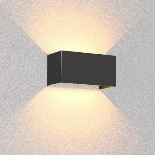Zenthra Wandlamp Zwart 12W 24W IP65 Waterdichte LED Muurlamp voor Binnen en Buiten 0