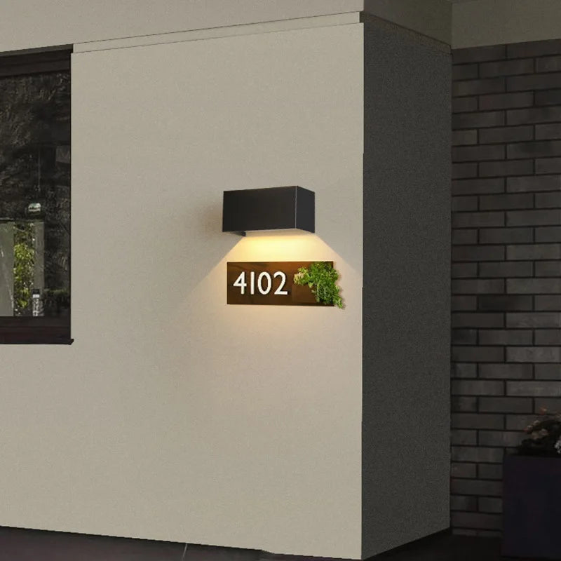 Zenthra Wandlamp Zwart 12W 24W IP65 Waterdichte LED Muurlamp voor Binnen en Buiten 2