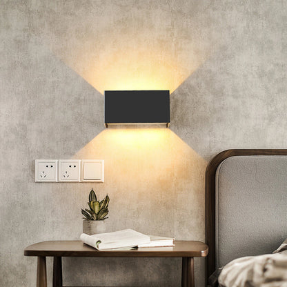 Zenthra Wandlamp Zwart 12W 24W IP65 Waterdichte LED Muurlamp voor Binnen en Buiten 4