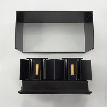 Zenthra Wandlamp Zwart 12W 24W IP65 Waterdichte LED Muurlamp voor Binnen en Buiten 5
