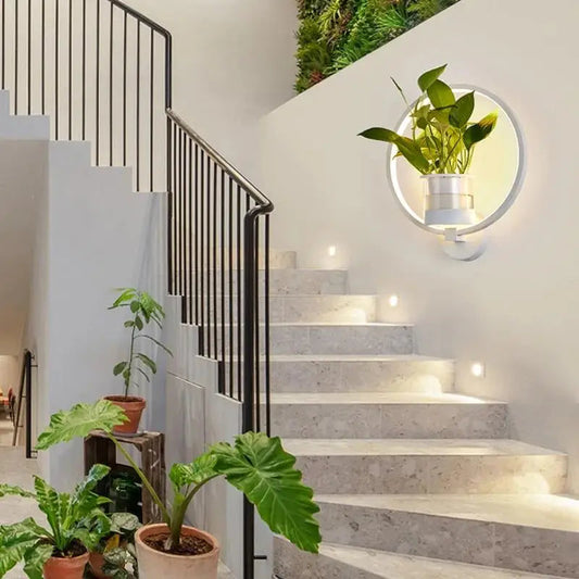 Zenthra Wandlamp met Groene Accenten – Unieke Muurlamp voor Binnen Verlichting