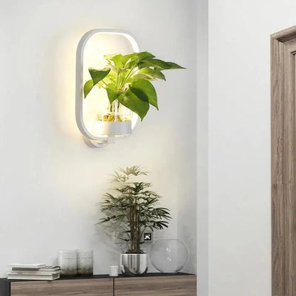 Zenthra Wandlamp met Groene Accenten – Unieke Muurlamp voor Binnen Verlichting