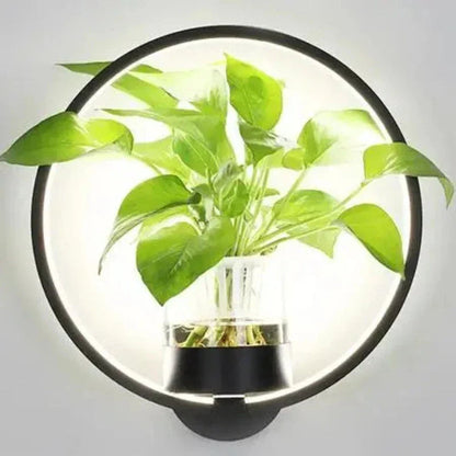 Zenthra Wandlamp met Groene Accenten – Unieke Muurlamp voor Binnen Verlichting