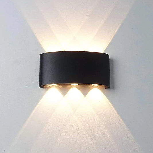 Zenthra Wandlampen Modern voor Binnen en Buiten - Witte Up Down Wandverlichting voor Woonkamer, Gang en Slaapkamer 0