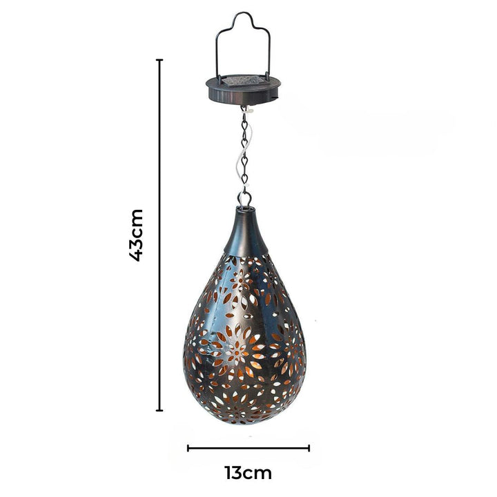 Zenthra Zonne Energie Tuinverlichting Lichtdruppel - Draadloze Tuinlamp Met LED Technologie