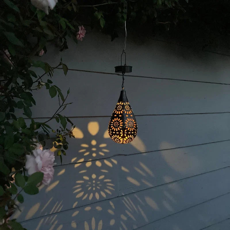 Zenthra Zonne Energie Tuinverlichting Lichtdruppel - Draadloze Tuinlamp Met LED Technologie