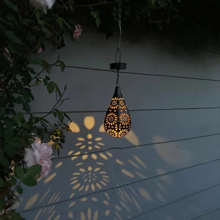 Zenthra Zonne Energie Tuinverlichting Lichtdruppel - Draadloze Tuinlamp Met LED Technologie