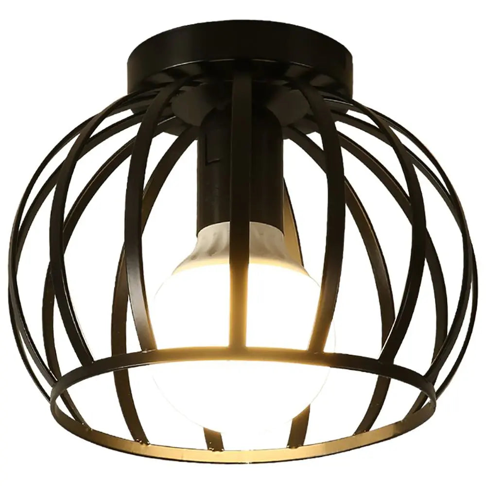 Zenthra Zwarte Industriele Plafondlamp- Stijlvolle Hanglamp voor elke kamer
