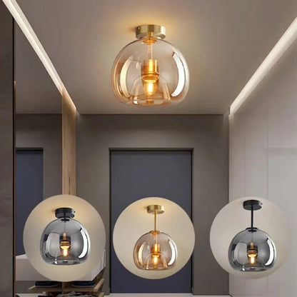Zenthra Zwarte Plafondlamp - Industrieel Ontwerp in Goud en Zwart voor Elke Ruimte