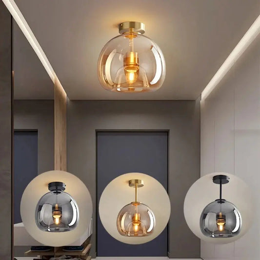 Zenthra Zwarte Plafondlamp - Industrieel Ontwerp in Goud en Zwart voor Elke Ruimte