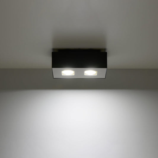 Zwarte Plafondlamp Mono – Minimalistische Plafondlamp voor Slaapkamer en Woonkamer 0