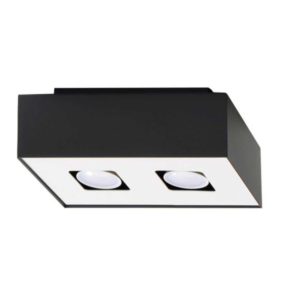 Zwarte Plafondlamp Mono – Minimalistische Plafondlamp voor Slaapkamer en Woonkamer 1