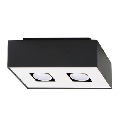 Zwarte Plafondlamp Mono – Minimalistische Plafondlamp voor Slaapkamer en Woonkamer 1