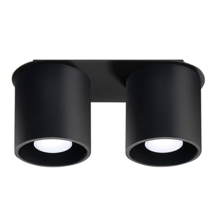Zwarte Plafondlamp Orbis 2 - Modern Design Plafonniere voor Stijlvol Interieur 1