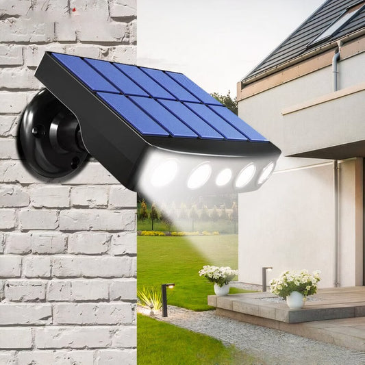 Zenthra Zonne Energie Buitenlamp met Bewegingssensor - 3 Modi Waterdichte Zonne Energie Tuinverlichting voor Veiligheid en Stijl