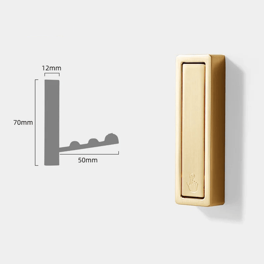 Zenthra | Opvouwbare Wandhaken | Volmetaal