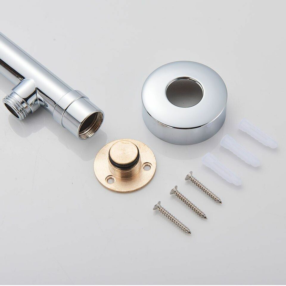 Wandgemonteerde regenval ultra-slank douche