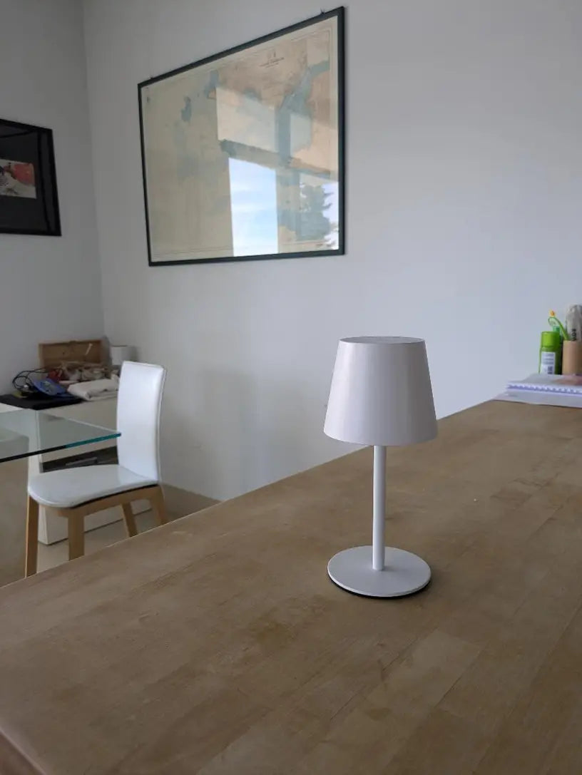 Zenthra LED Tafellamp – Draadloos, Aanraakbediening & Dimbare Verlichting